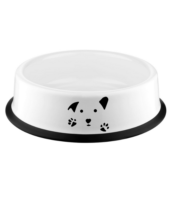 Emaliowana miska dla psa kota