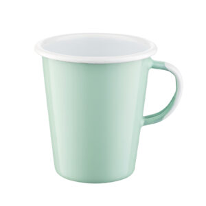 Kubek stożkowy latte z uszkiem poj. 400 ml w kolorze miętowym