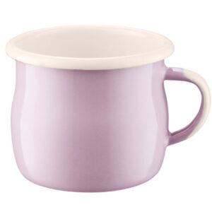 Kubek wypukły z uszkiem poj. 500ml w kolorze lawendowym