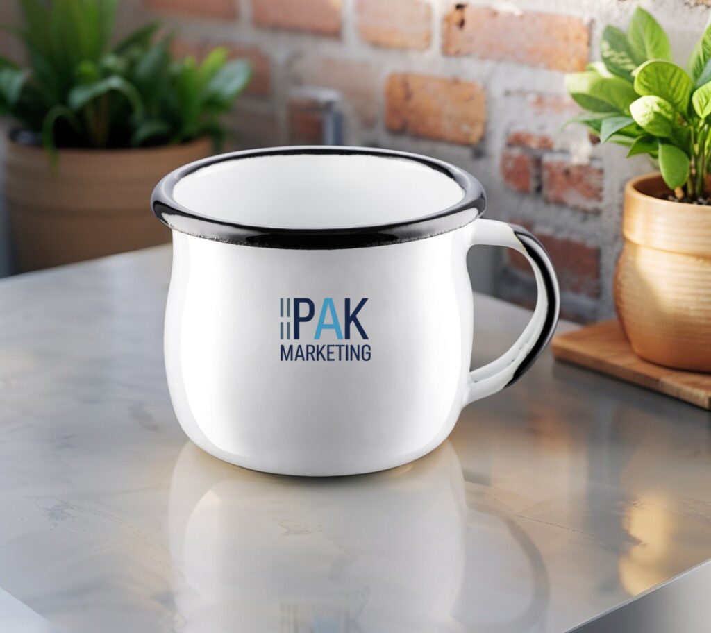 Kubek z logo prezent biznesowy