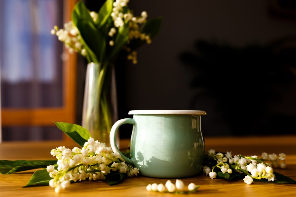 Kubek emaliowany Olkuskie Wyroby Emaliowane beczułka wypukły