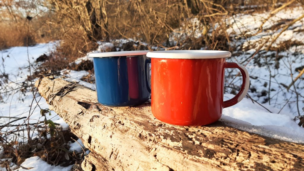 Kubki klasyczne emaliowane Lovemalia