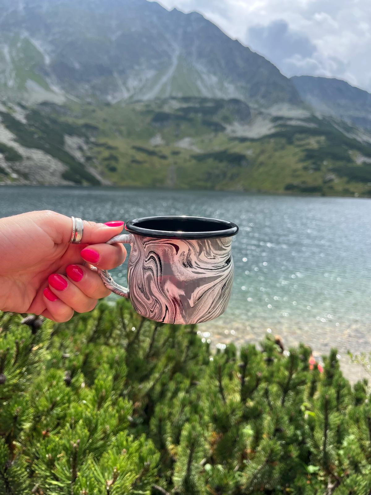 Kubek emaliowany Tatry