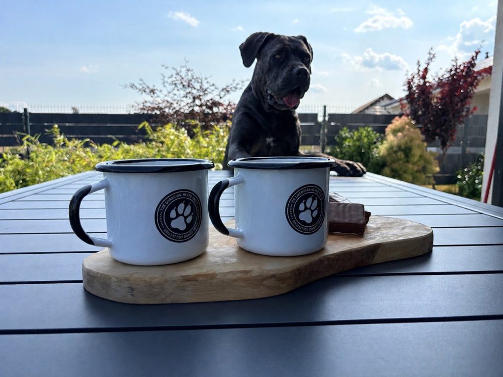 Kubek emaliowany Cane Corso